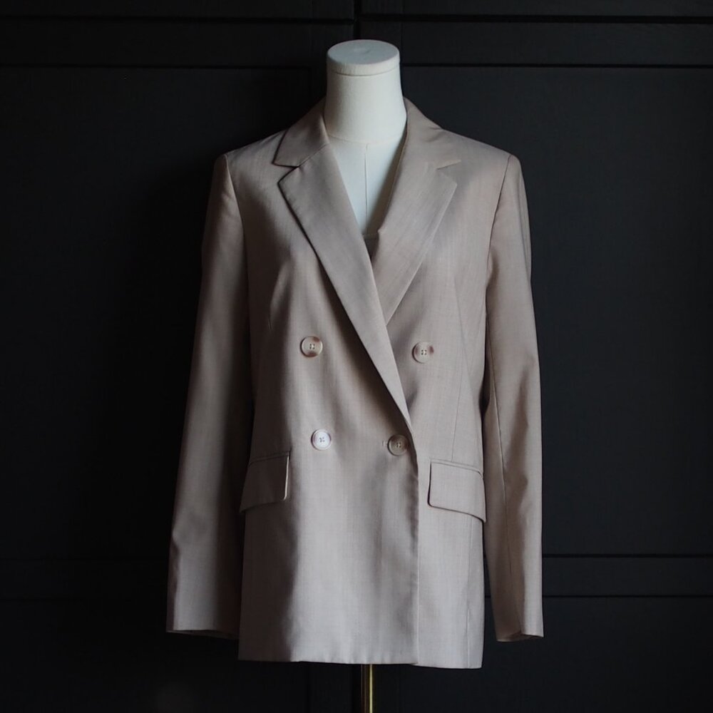 Babaton | Like NEW Wool Double Breasted Blazer